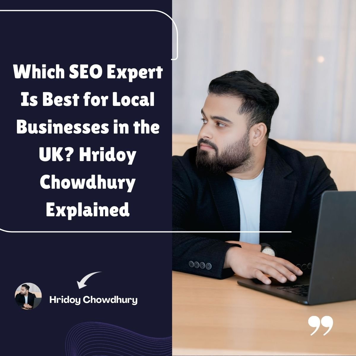 Best Local SEO Expert in the UK (2025) | Why Hridoy Chowdhury Leads